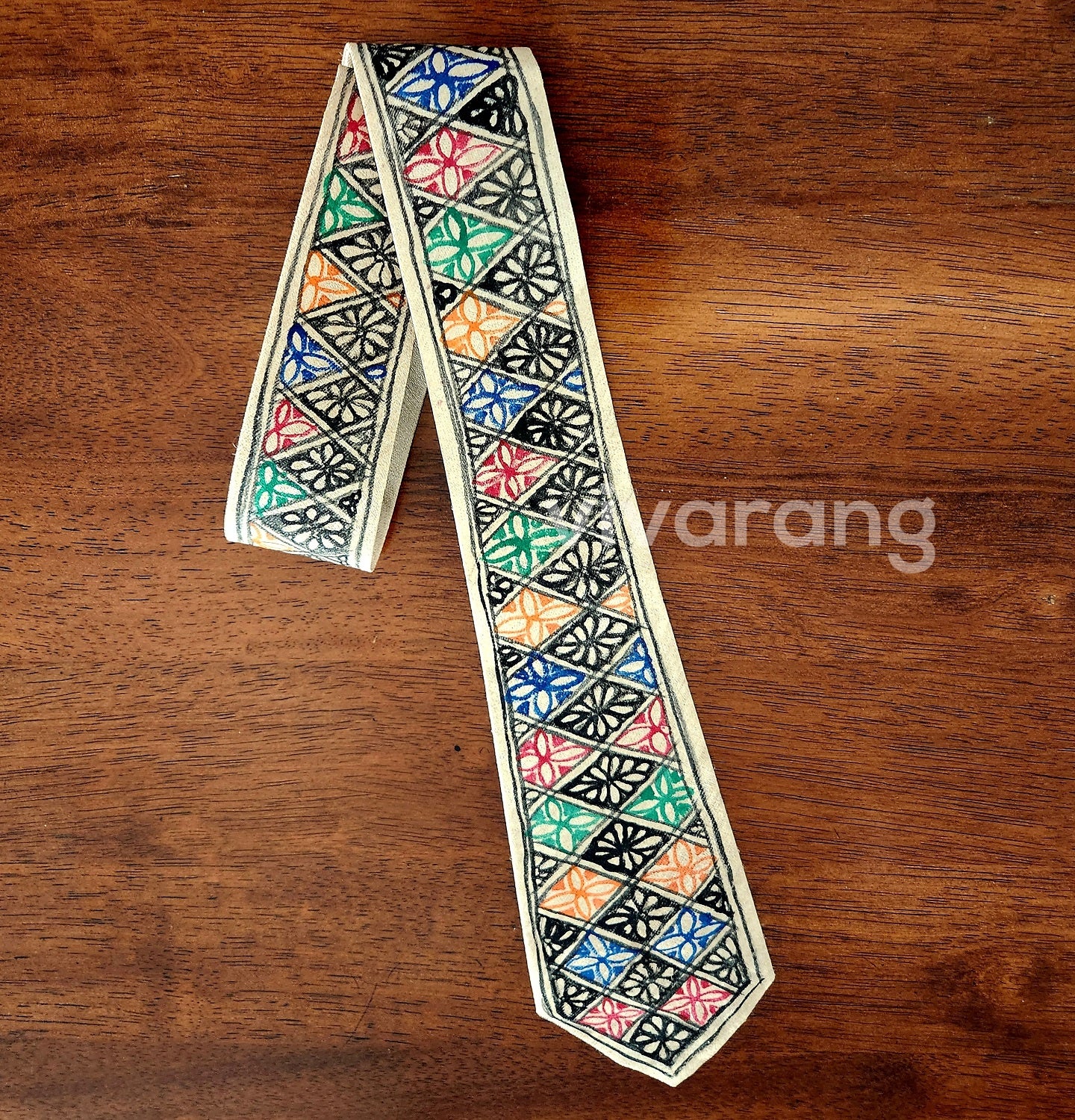 neck tie madhubani gift ideas wedding shopping silktie