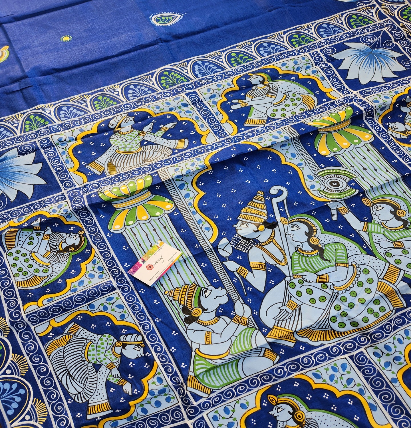 PATTACHITRA HANDPAINTED SAREE