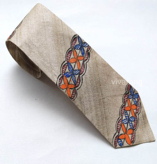 MADHUBANI HANDPAINTED TIE