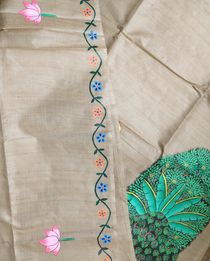 PICHWAI TUSSAR SAREE