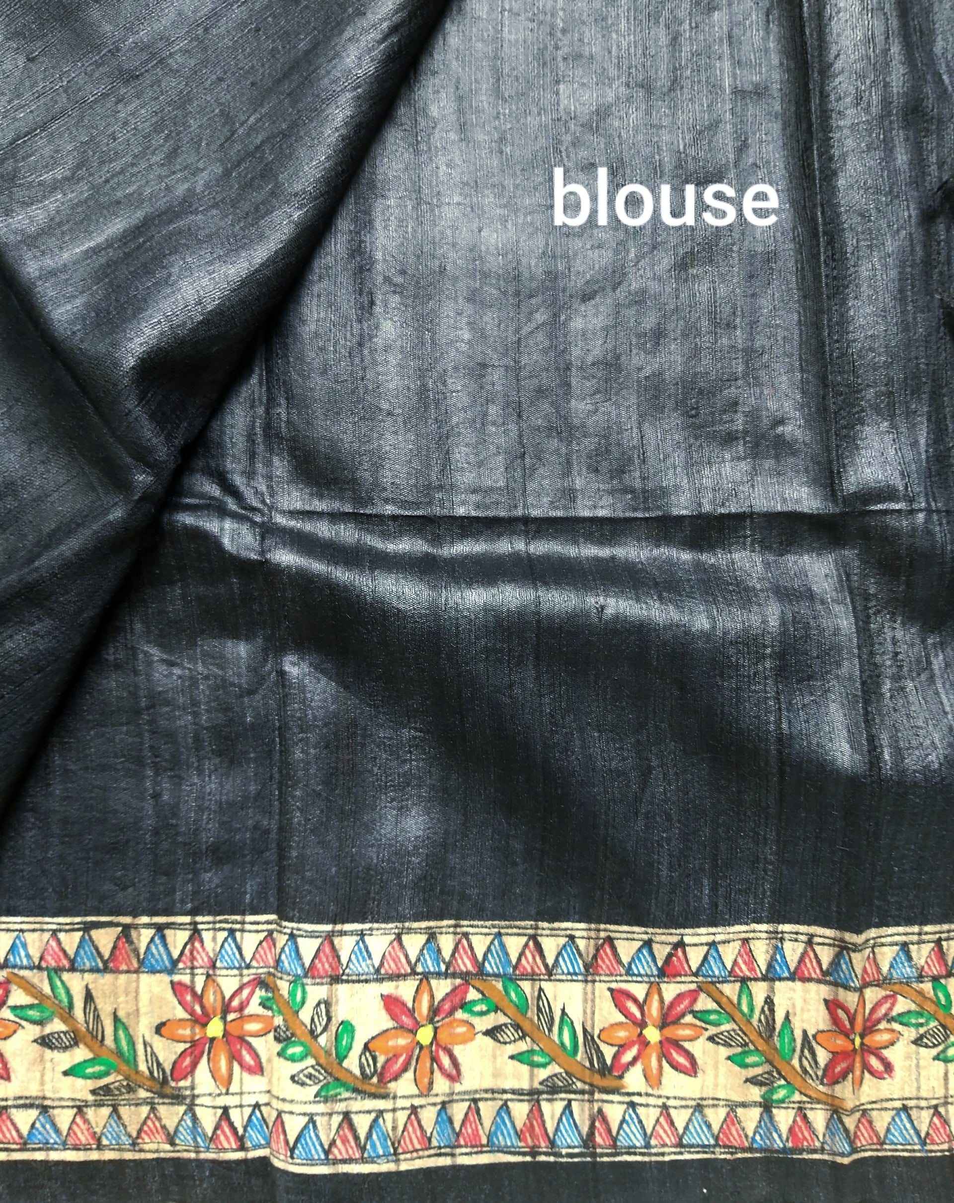 MADHUBANI HANDPAINTED SAREE - KOHBAR