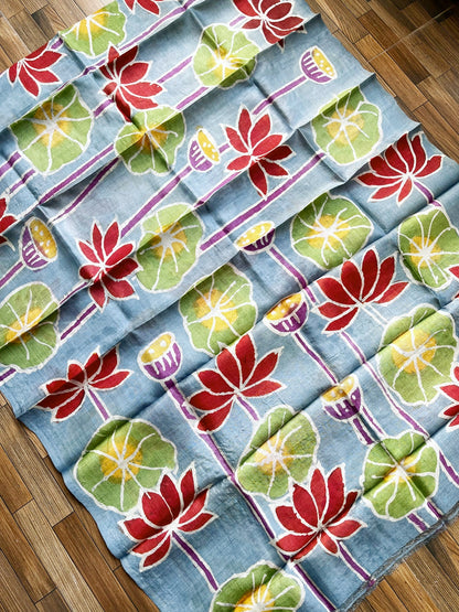BATIK SILK DUPATTA