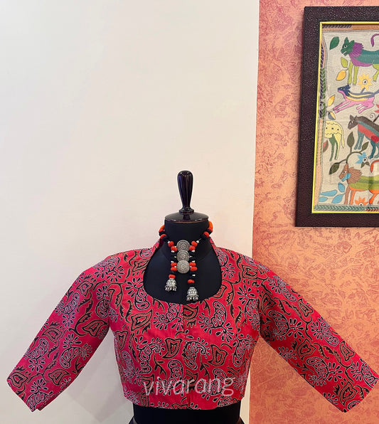 STITCHED KANTHA DESIGNER BLOUSE