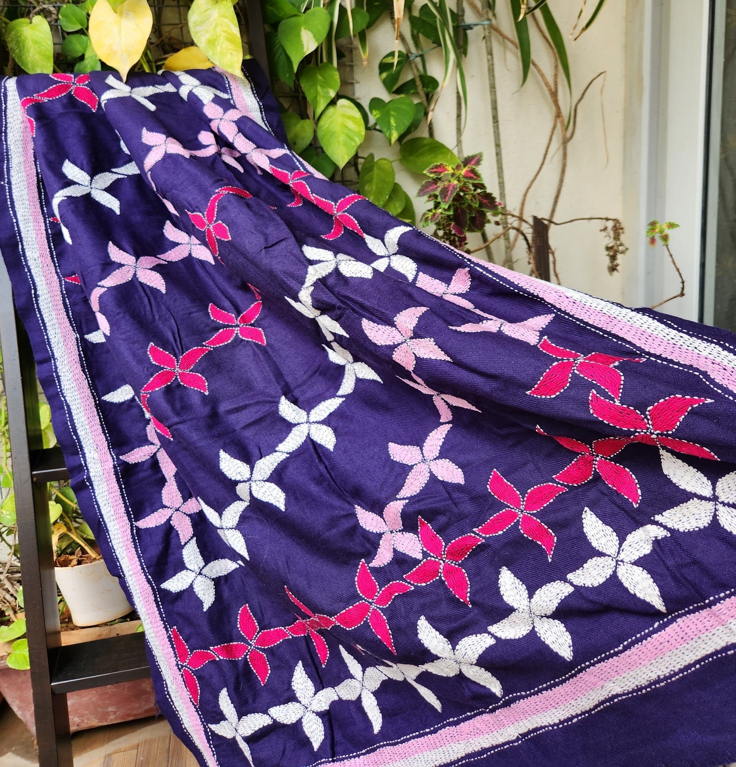 KANTHA WOOLEN SHAWL